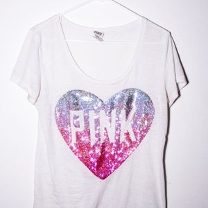 Victoria's Secret PINK sequin shirt